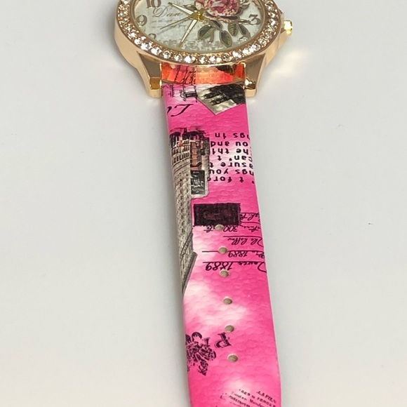 Rose style watch for women or men - Picture 2 of 3